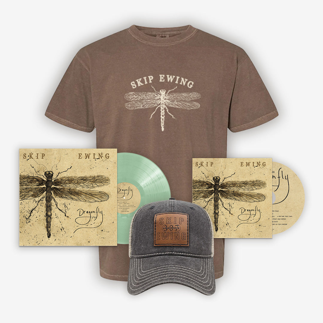 DRAGONFLY Ultimate Bundle: Autographed Limited Edition Vinyl, Autographed CD, Tee + Horsepower 307 Hat